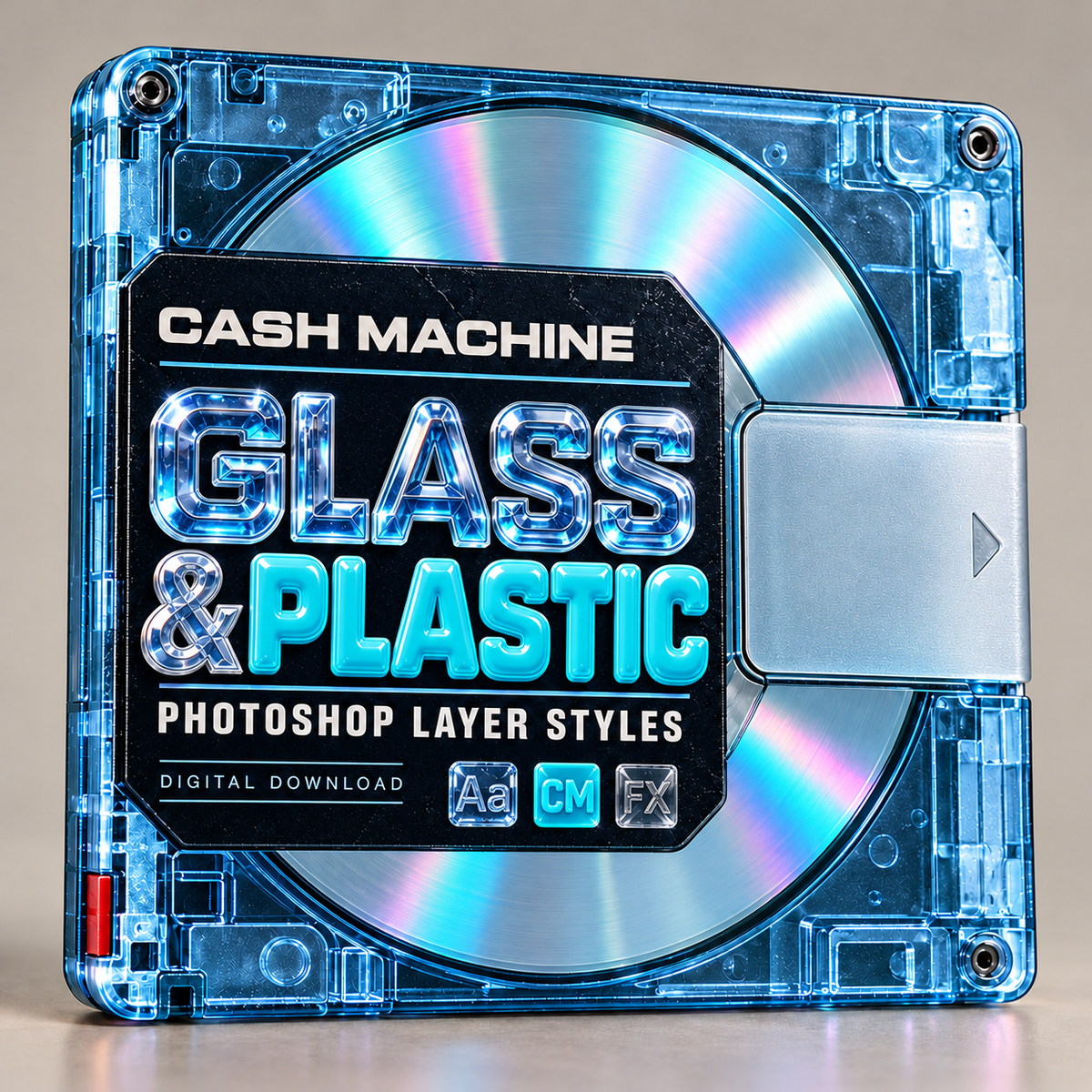 CASH MACHINE Glass & Plastic PackのMDパッケージイメージ