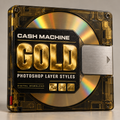 CASH MACHINE Gold PackのMDパッケージ。下段にAa・CM・FX