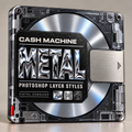 CASH MACHINE Metal Packの銀色MDパッケージイメージ