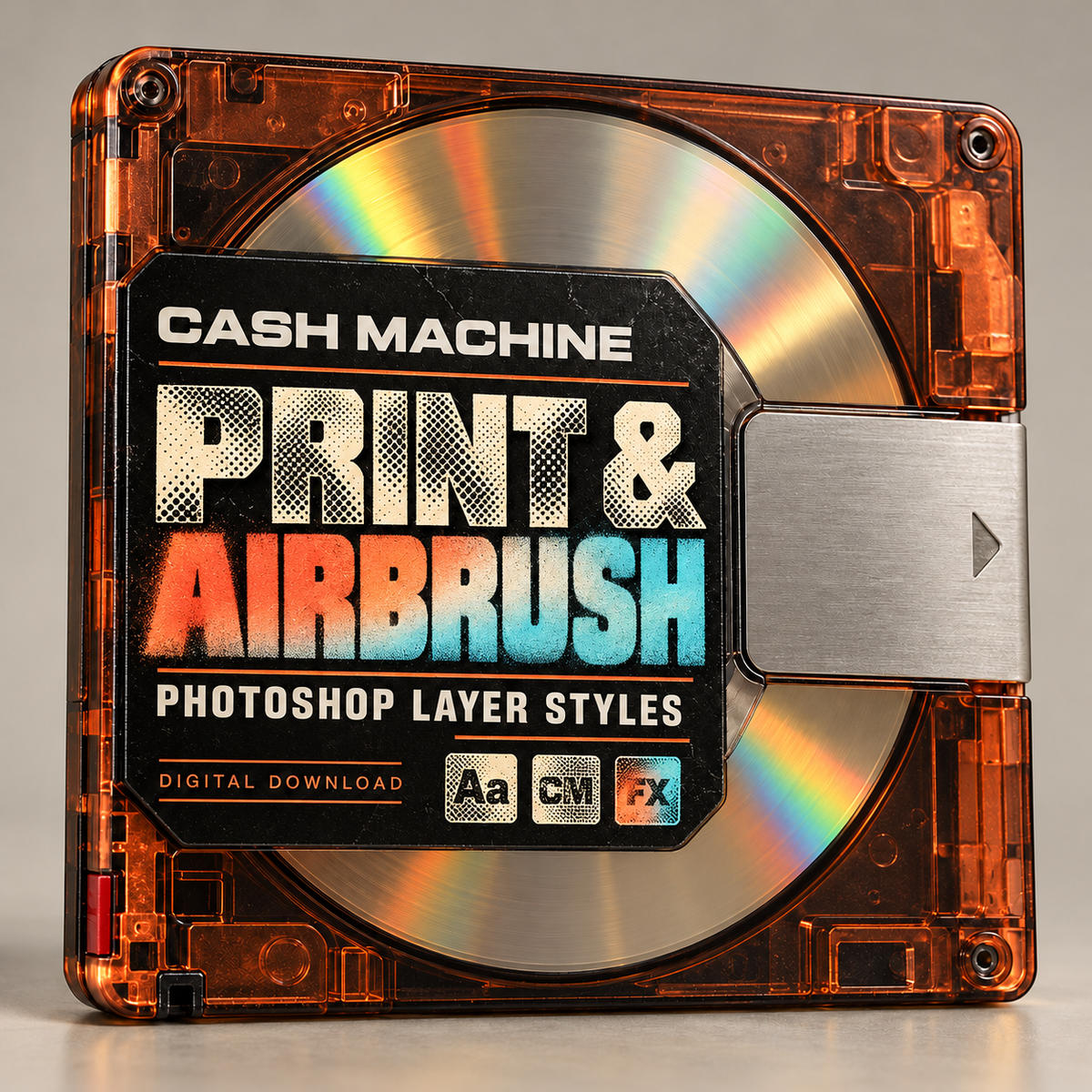 CASH MACHINE Print & Airbrush PackのMDパッケージイメージ