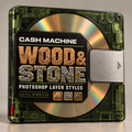 CASH MACHINE Wood & Stone PackのMDパッケージ。木目のWOODと石のSTONE